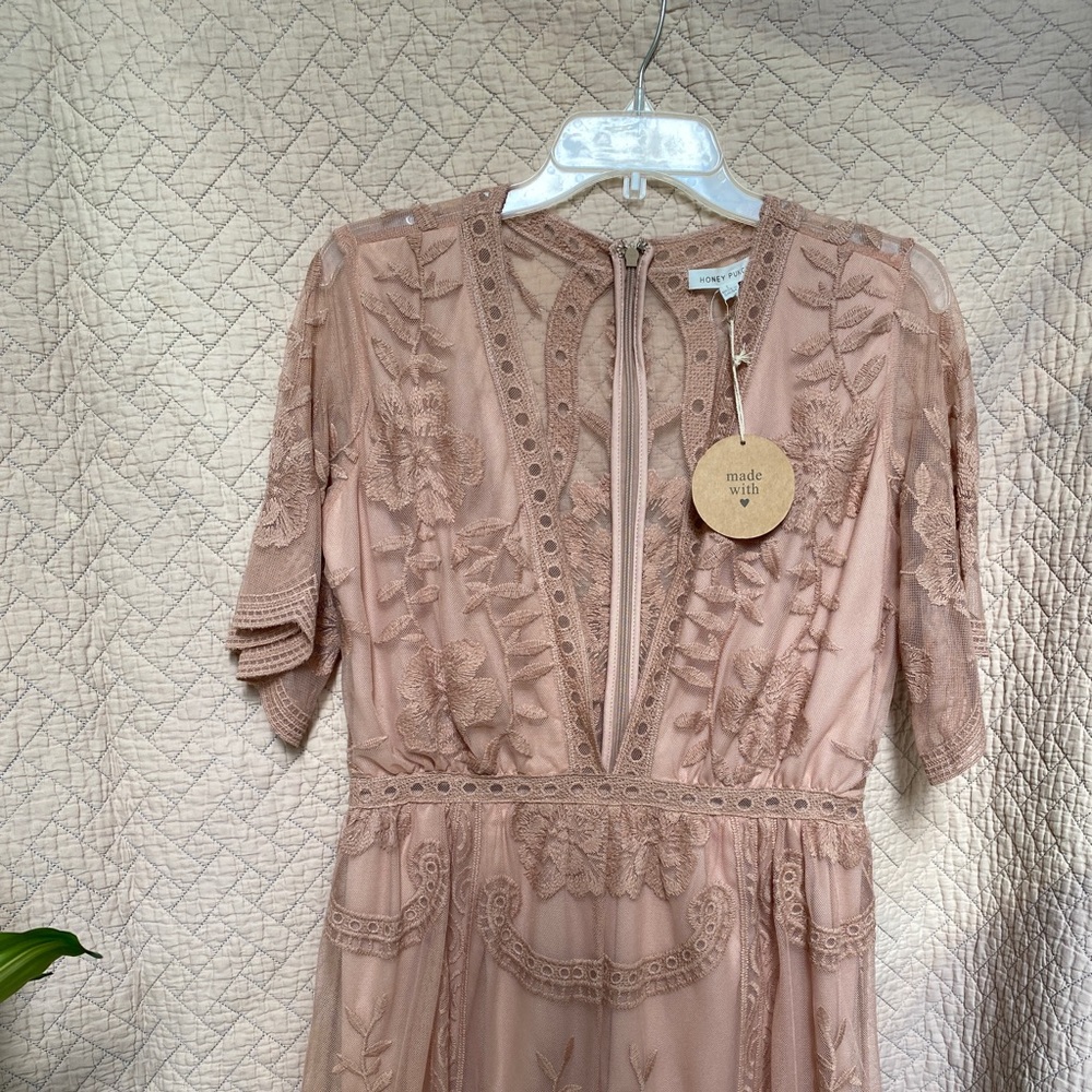Lace short romper